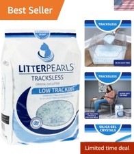 Tracksless Crystal Cat Litter with Odorbond - 15 lbs of Superior Odor Control