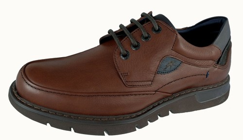 Fluchos Celtic Zapatos Con Cordones Para Hombre Marrón Piel F0248 | eBay