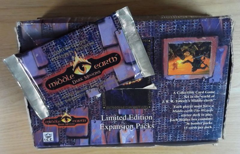 1x Lot of 30x Middle Earth: Dark Minions: Limited Edition: Booster