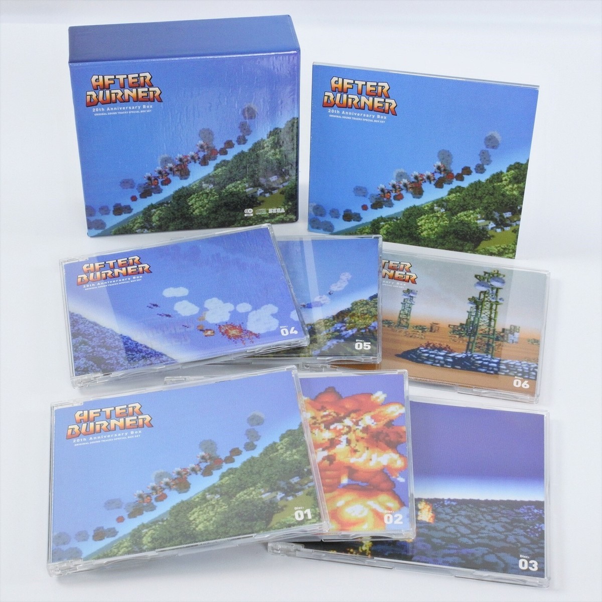AFTER BURNER 20th Anniversary Box Soundtrack Audio CD 2101 | eBay