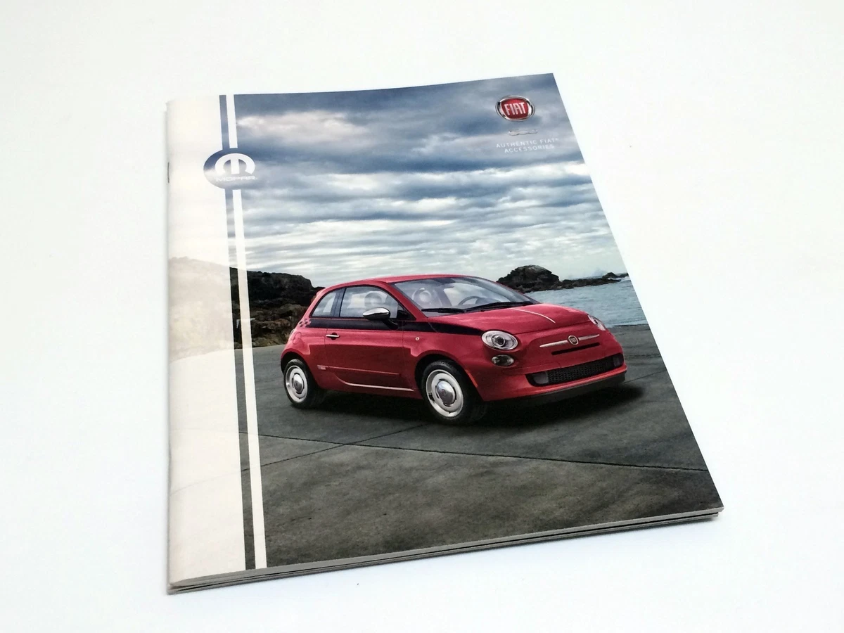 2016 Mopar Fiat 500 Accessories Brochure eBay