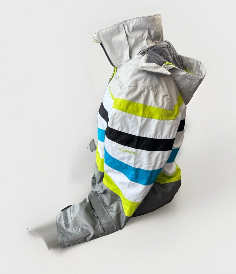 Chaqueta de snowboard Danny M3 Millenium Three para hombre talla XL abrigo con capucha cremallera completa Foto 2 de 4