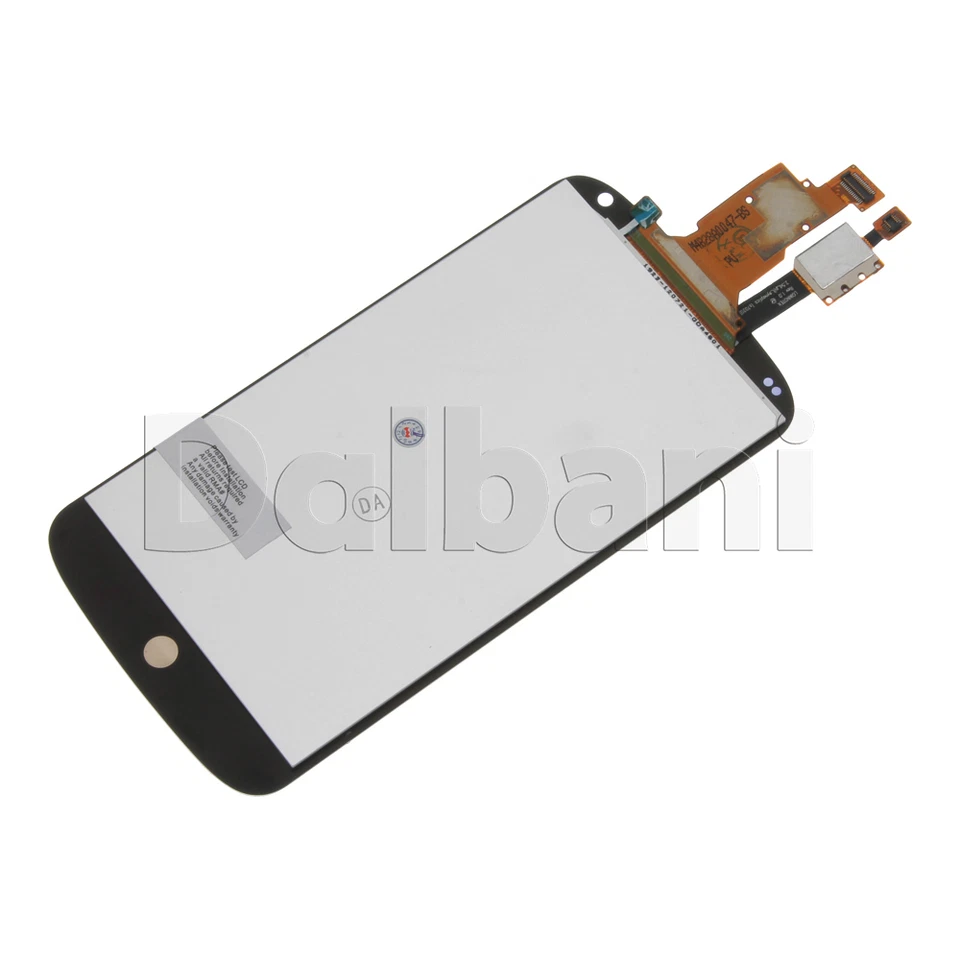 LCD Screen Touch Digitizer Assembly Replacement Frame For LG Google Nexus 4 E960 - Image 2 of 2