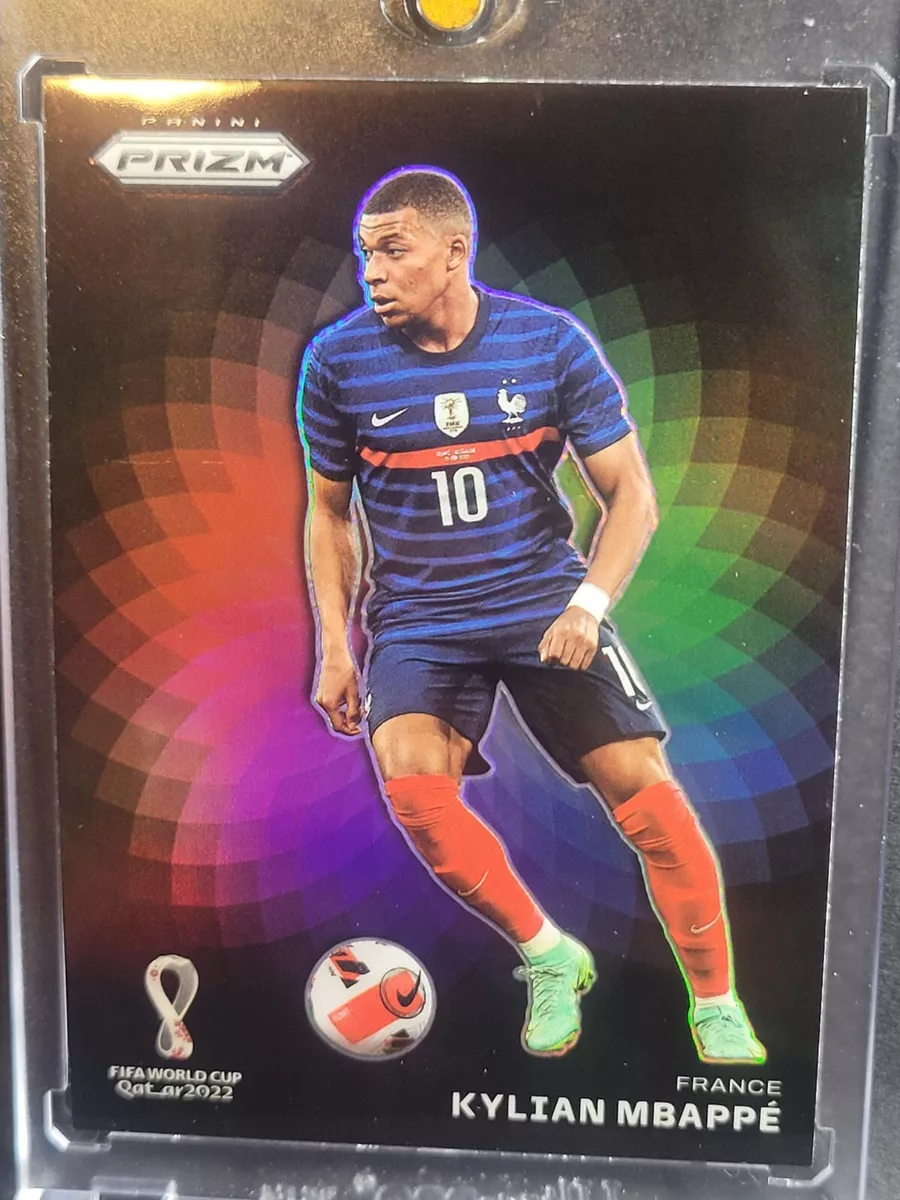 2022 3R Qatar World Cup FIFA #162 KYLIAN MBAPPE France Soccer Sticker FOIL