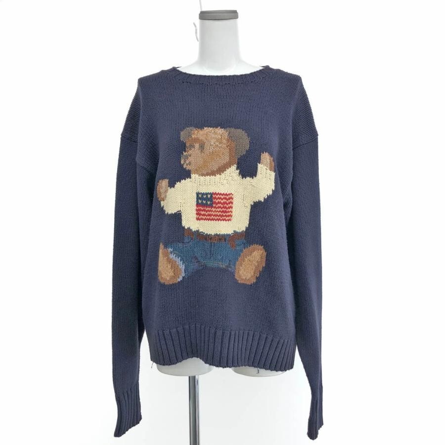 POLO RALPH LAUREN bear ニット M Polo Bear Fleece Full-Zip Hoodie