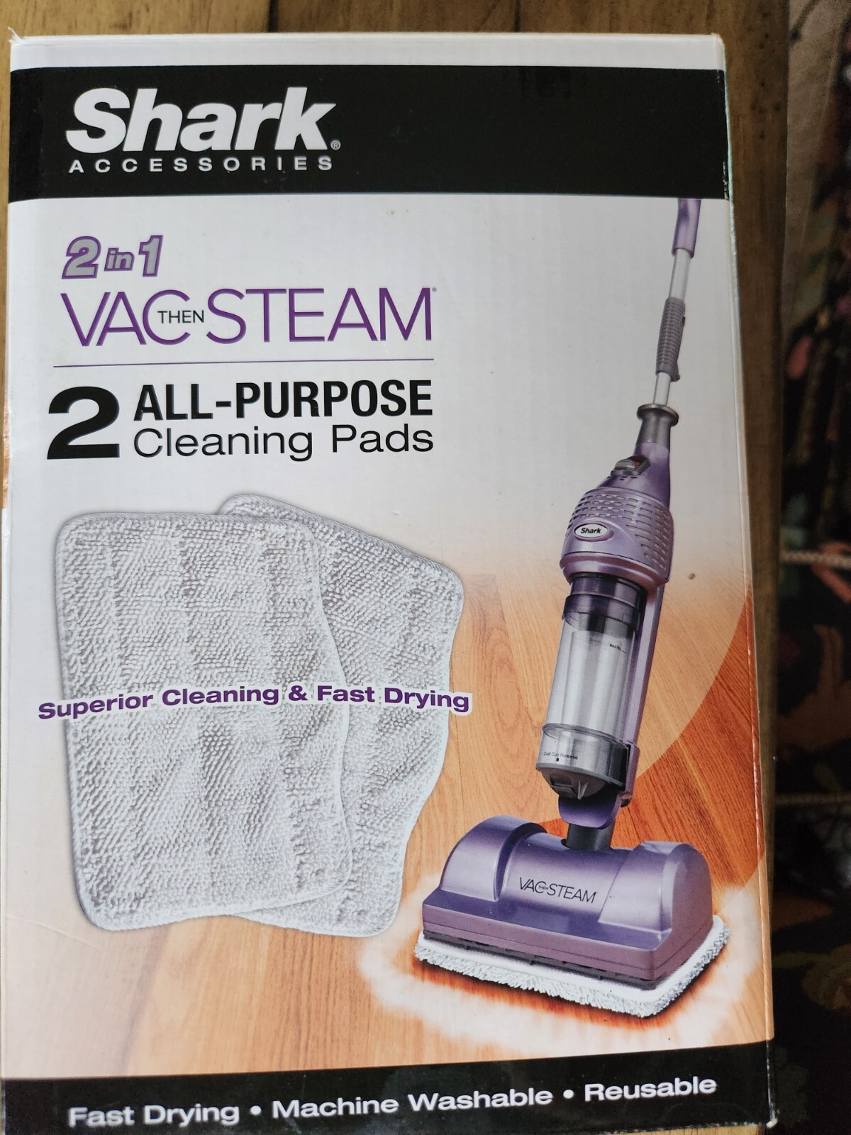 Shark 2-in-1 Vacuum and Steam Cleaning Pads for All-Purpose Scrubbing-image