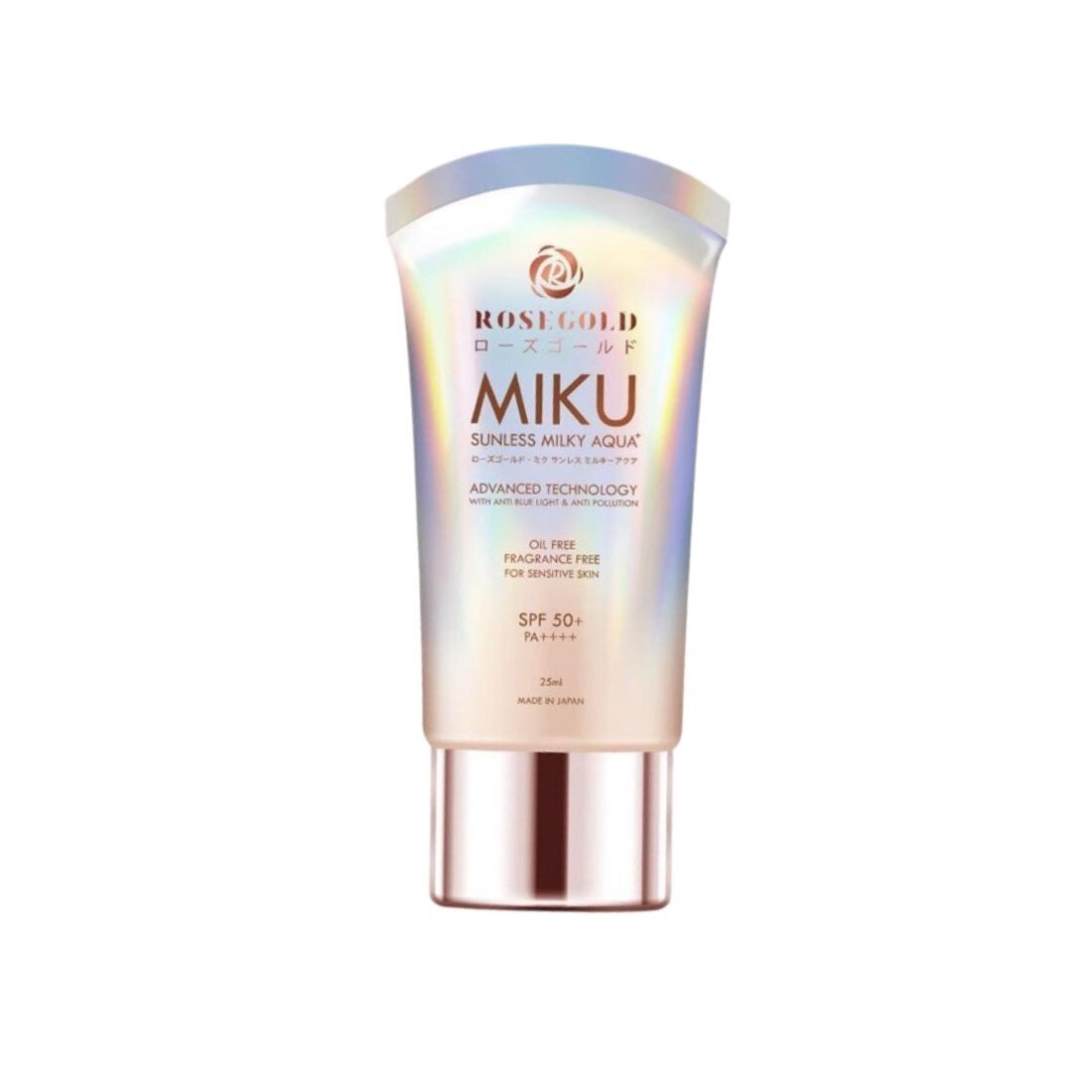 Rosegold MIKU Sunless Milky Aqua Sunscreen Cream Sun Protect