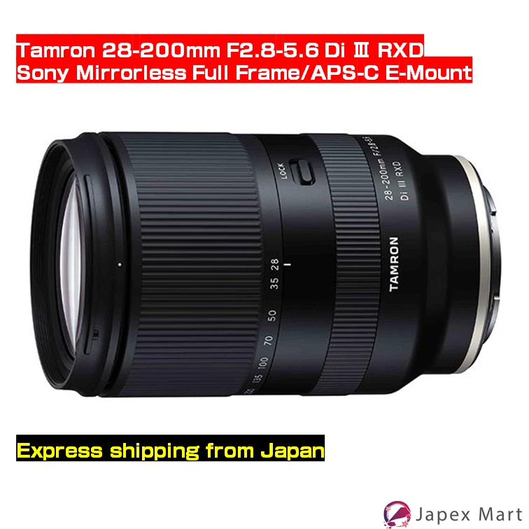 Tamron A071 28-200mm f/2.8-5.6 Di III RXD All-in-One Zoom Lens for