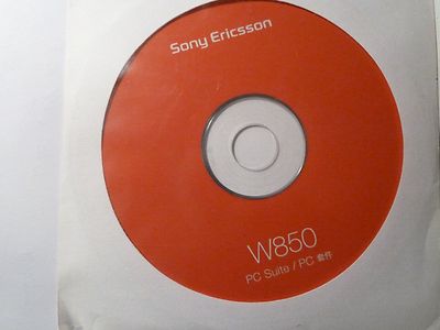 pc suite  Sony Ericsson W850 