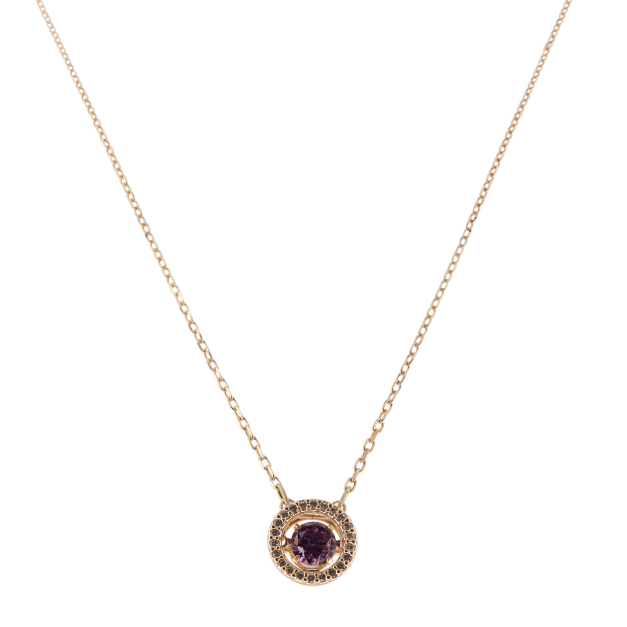 Анхангер от Swarovski Лила Сверкающий танец Розового Золота 5620551 22390₽