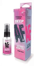  Deep AF Flavored Deep Throat Numbing Spray Oral Sex Desensitizing Numb 1 oz.