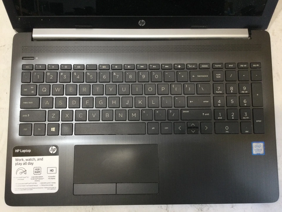 HP 15-DA0032WM - FOR PARTS/MISSING COMPONENTS - INTEL I3 8TH GEN - READ DESC -BB - Image 2 of 4