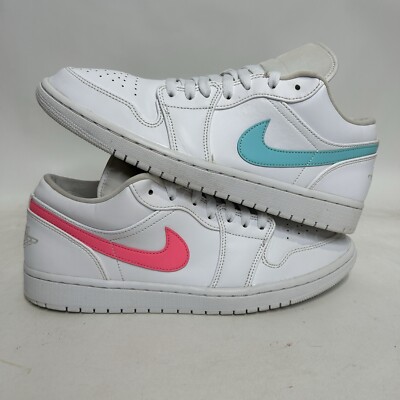 Nike Air Jordan 1 Low Retro “Multi-Color Neon Swoosh” CW7033