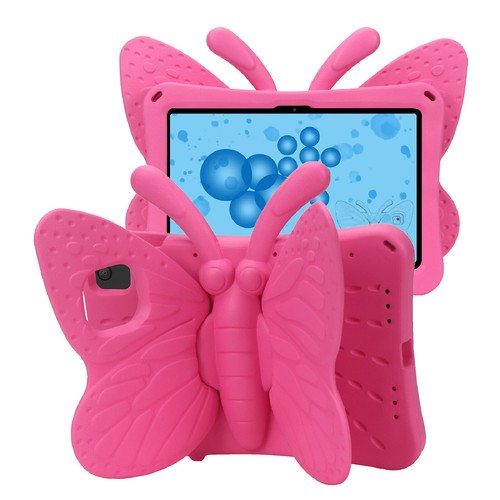 For Amazon Fire Max 11/HD10+/HD8 2024 Rugged Kids Butterfly Stand Silicone Case - 第 18/62 張圖片