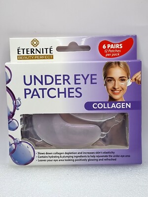Eternite Augenklappen Kollagen, 6 Paar (B99 A.JE)
