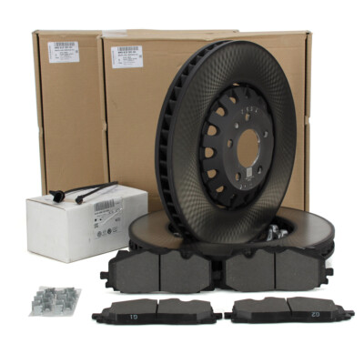 ORIGINAL AUDI Bremsscheiben Ø 375mm + Beläge + Sensor S4 B9 Q5 SQ5 FY vorne