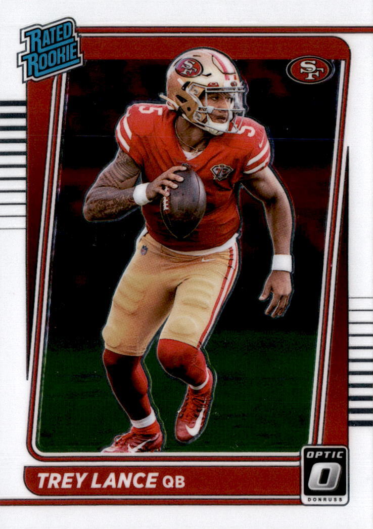 Trey Lance Panini Donruss Optic #203 Base