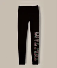 vs pink high waist cotton leggings
