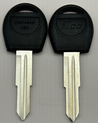 2 Uncut Key Blanks 2004-2010 Chevy Aveo 5 Chevrolet Keys Blank