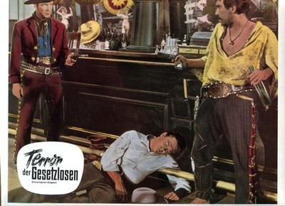 TERROR DER GESTZLOSEN : 1 Aushangfoto (ca. 231x29cm) AVA GARDNER ANTHONY QUINN