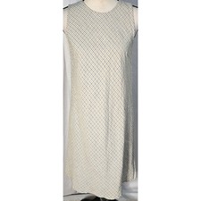 Vintage 90s Y2k American Eagle Outfitters Dress Size 8 Linen A Line Grunge Plaid