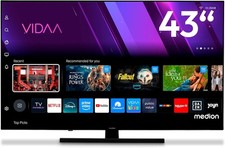 MEDION 108 cm (43 Zoll) QLED Fernseher (Smart-TV, Dolby Vision HDR, VIDAA