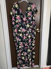 Torrid Size 1 Botanical Vacation Long Dress
