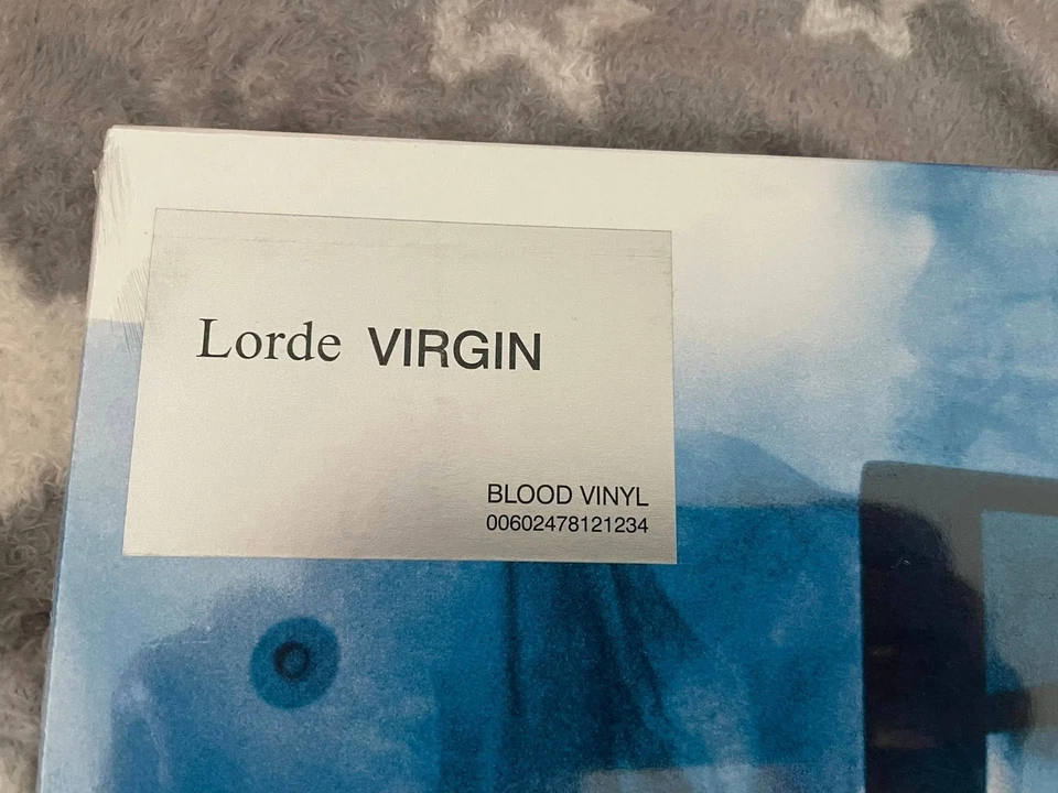 Lorde Virgin Blood Red Vinyl LP 2025 Sealed - Image 3 of 4