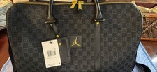 Nike Jordan Monogram Duffle Bag Black Gold MA...