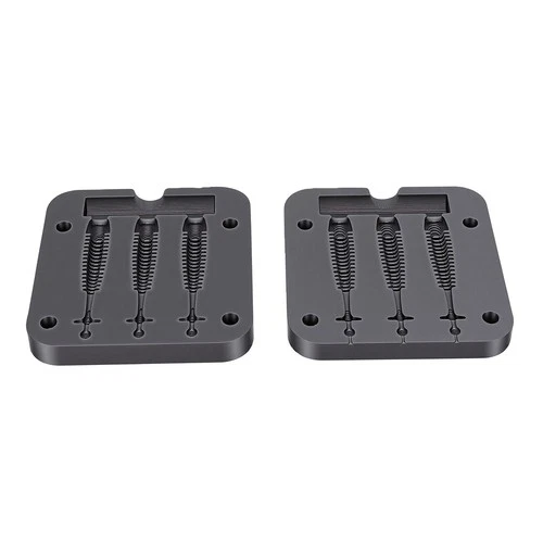 Soft Plastic Lure Mold Easy Lure Making Mold Fishing Custom Injection Mold F AP9