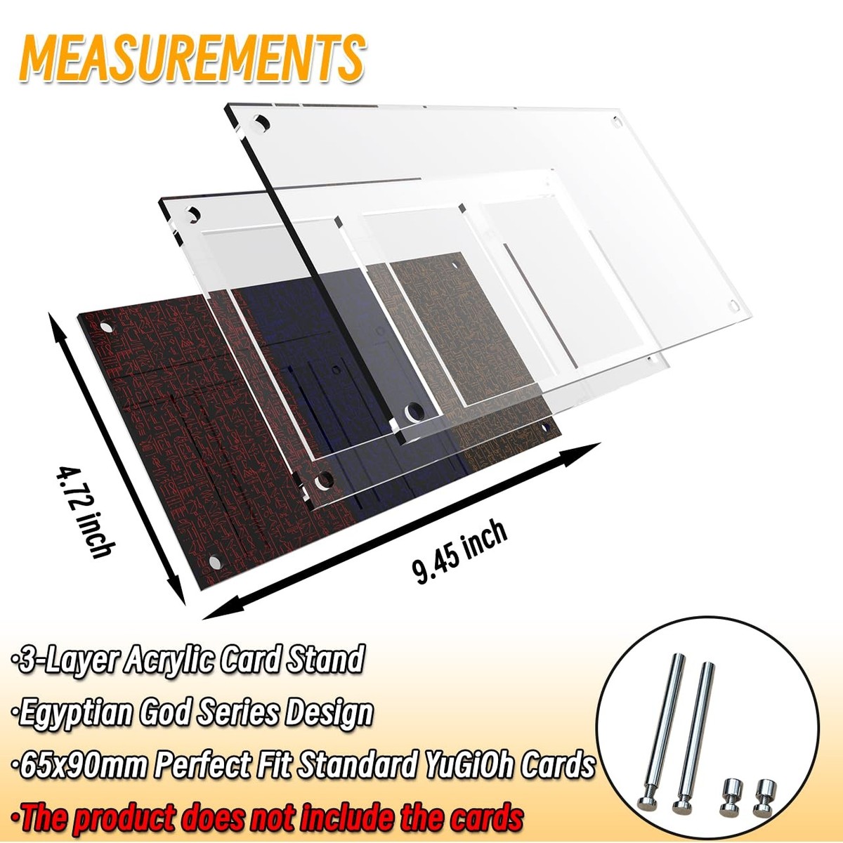 what are the measurements of a yugioh card YU-GI-OH! - Dimension Reflector (MVP1-ENG21) - Dark Side Dimensions Movie Pack Gold Edition - 1st Edition measurements of a yugioh card