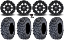 Fuel Maverick 15 Wheels Bk 37 Rockinator Tires Honda Pioneer 1000 Talon