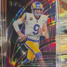 2025 Panini Select Prizm Club Level Matthew Stafford #219 Rams Serial #561/699
