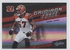 2011 Panini Absolute Memorabilia Gridiron Force Spectrum 7/100 Dhani Jones 0a1
