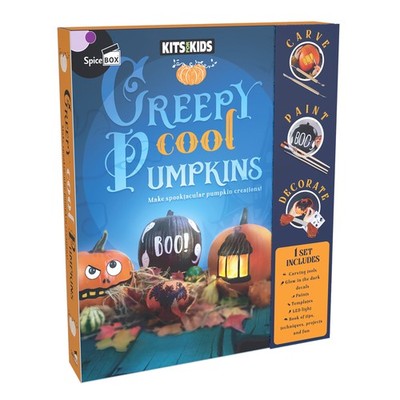 SpiceBox Kits Creepy Cool Pumpkins Kit-Unleash Your Halloween Creativity