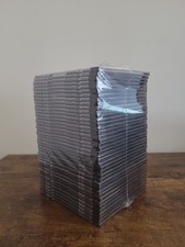 Set Of 40 Slim Black CD / DVD Jewel Cases