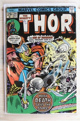 Thor #241   Marvel (1975) 7.5 VF- Joe Sinnott art