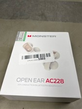 Monster Open Ear AC228 Wireless Headphones, Clip-On Earbuds, Adaptive Comfort, I