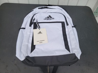 adidas backpack white school adidas Excel 7 Backpack White Black Padded Straps Laptop School Bag New