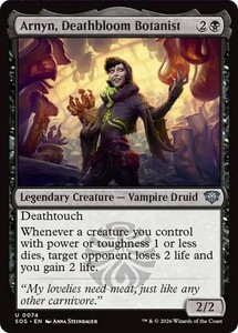 Arnyn, Deathbloom Botanist - Foil - Secrets of Strixhaven #74