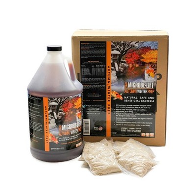 Microbe Lift Autumn & Winter Prep 1 Gallon Kit Fall Pond Winterizing  AUTPREPGK