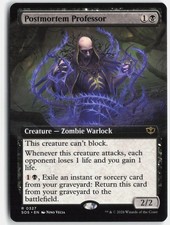 Postmortem Professor Secrets of Strixhaven Magic: The Gathering