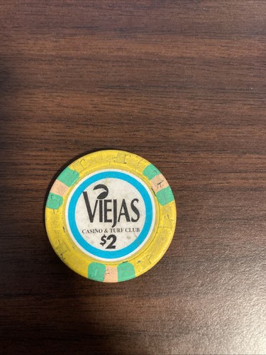 Jeton Viejas Casino California 2€ obsolète - Photo 1/2