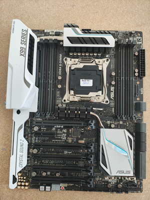 Asus X99-S PC ATX Motherboard Sockel 2011-3   DEFEKT | DEFECTIVE  