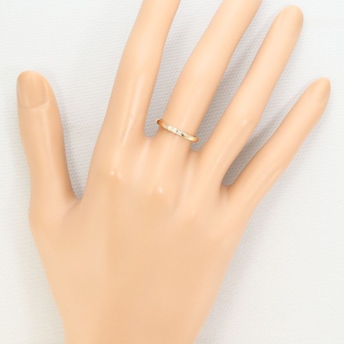 Schmuck Japanische Marke 10K Rotgold Ring 8 Größen Diamant Kostenloser Versand Gebraucht - Bild 3 von 6