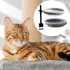 Work Desktop Cat Bed Easy to Install Desktop Cat Hammock for Home Cat Lovers