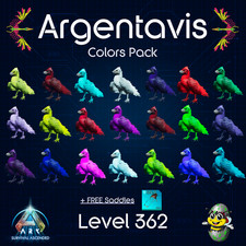 Ark Survival Ascended PvE Weight Argentavis Color Packs PC/XBOX/PS5 ASA