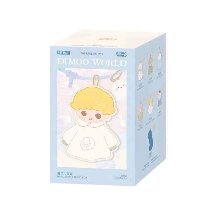 Authentic Dimoo The Missing Day Series Hand Towel Blind Box Figure One Random