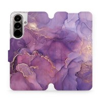HandyhüLle Mit Klappe FüR Galaxy A37 5G Mobiwear Case Flip Cover Etui Violett