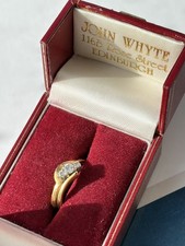 Vintage 18ct Gold Dimond Engagement Ring & Wedding Band Edinburgh 1st Jewellers